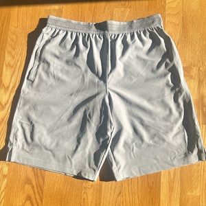 Fabletics Gray “The 9” Fundamental Short (Lined)”